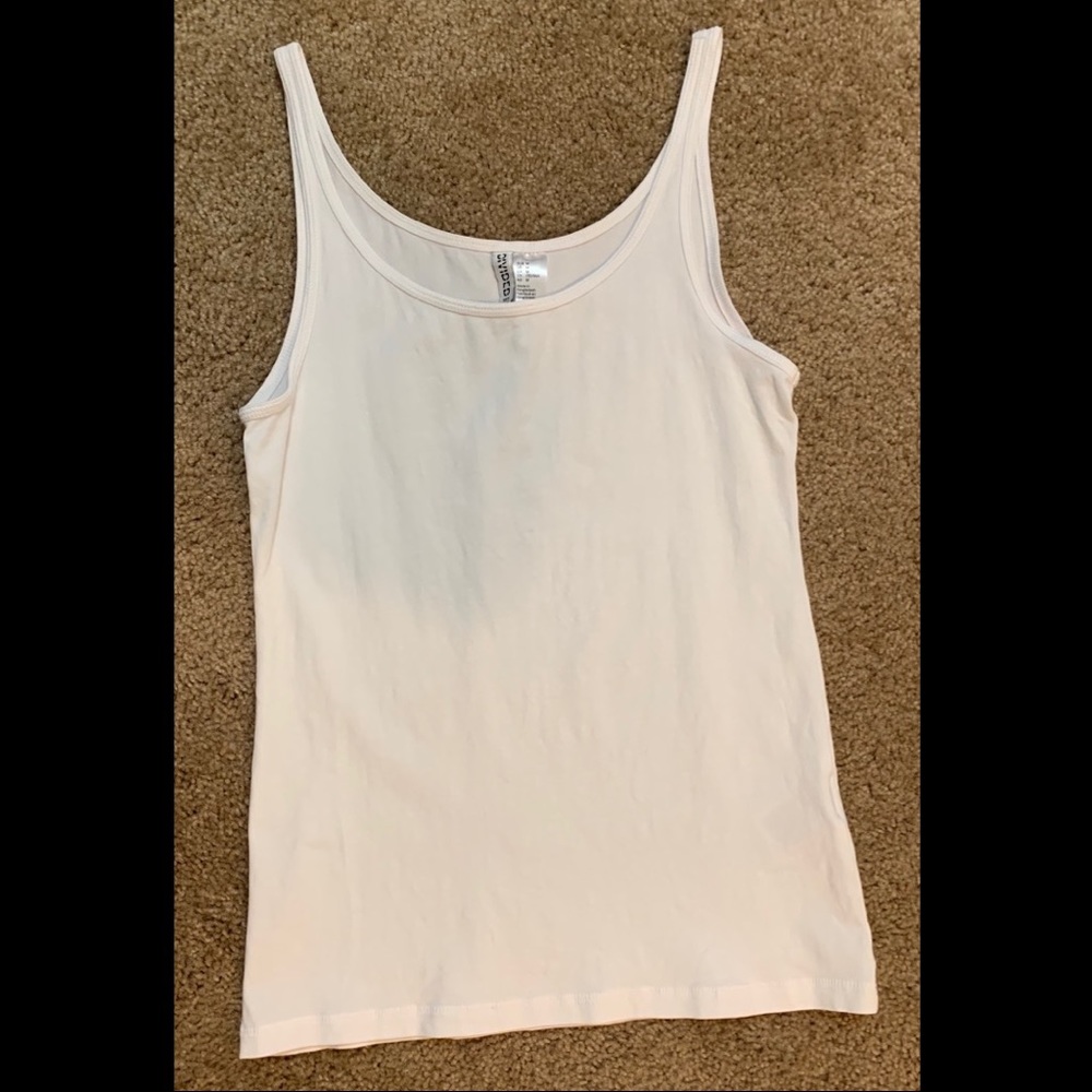 White tank top. Divided brand. Size M.